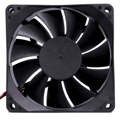 China Home Appliance Low Power 80mm x 80mm x 25mm 3 Inch Fan 8025 DC 24v 11 Blades for sale