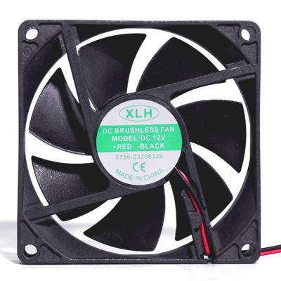 China Factory Made 8020 Home Appliance Ball Bearing CE Approved 12v 24v 80x80x20 80mm DC Fan for sale