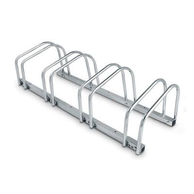 China Garage Bike Storage Rack Stand Bicycle Floor Parking Rack for sale