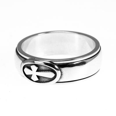 China Excellent Vintage Design Sterling Silver Fine Jewelry 925 Rotating Rings For Men for sale