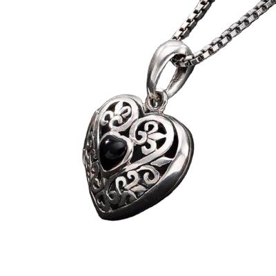 China 925 Religious Silver Heart Jewelry Pendant Necklaces And Pendants For Jewelry for sale