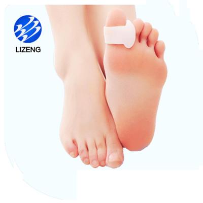 China Foot care | anti slip | ballet gel socks Lizeng gel Halllux Valgus Insole Silicone Toe Ring For Valgus Ingrown Toenail Soft Care for sale