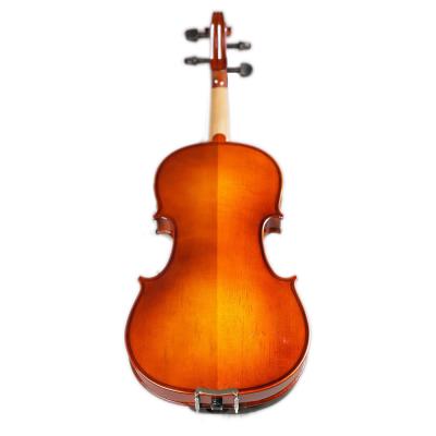 China Hot Sale 4/4-1/8 Size Plywood Body with Very Nice Flamed Veneer on Top Student Violin for sale