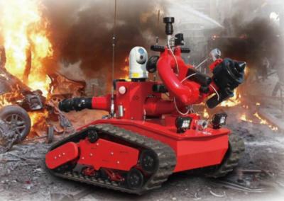 China 6-Wheel Independent Chassis All-Terrain Wheeled Firefighting Robot Fire Fighting Use China 6-Wheel Independent Chassis A for sale