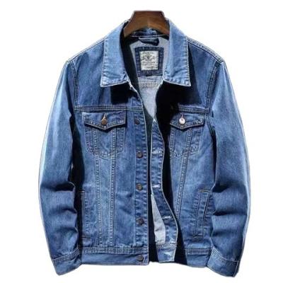 China 2022 autumn fashion QUICK DRY young men's casual wear young men's denim jacket trend soft for sale