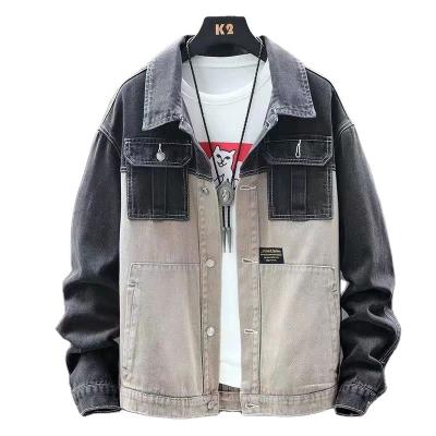 China 2022 spring and lapel soft men's new work retro autumn work jacket tops breathable for sale