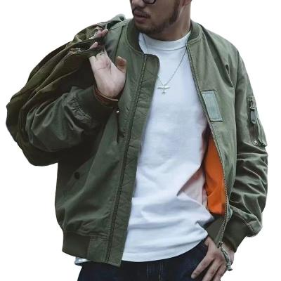 China Fashion Spring Summer Baseball Jacket Men's Retro Machining Pilot Casual Military Jacket Men's Breathable Autumn for sale