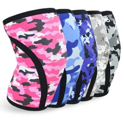 China 7mm Neoprene 7mm Neoprene Camouflage Compression Knee Sleeves for sale