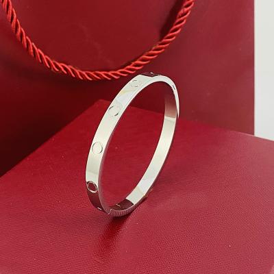 China Popular European and American fashion bracelet stainless steel jewelry punk flash bracelet for sale