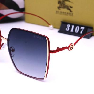 China Hot Selling Fashion Sunglasses Dropshipping Fashion Temperament Metal Frame Sunglasses New Trend Glass Polygon Sunglasses for sale