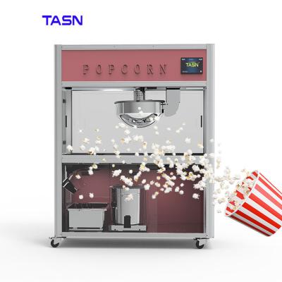 China C48-ZN 48OZ Caramel Flavor Oil Supply Automatic Electric Commercial Popcorn Making Machine For Business for sale