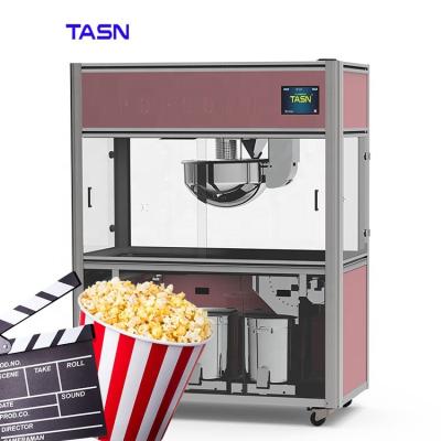 China Commercial electric automatic snack factory C48-ZC 48OZ factory price automatic sweet caramel popcorn making machine for sale