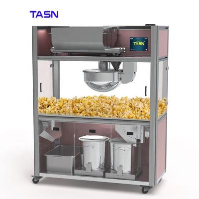 China Snack Factory C36-WR 36OZ Touched Movie Style Theater Commercial Stand Kettle Electric Popcorn Maker Machine for sale