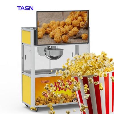 China Professional Snack Factory C48-GS 48OZ Mushroom Caramel Popcorn Making Automatic Commercial Pop Corn Machine for sale