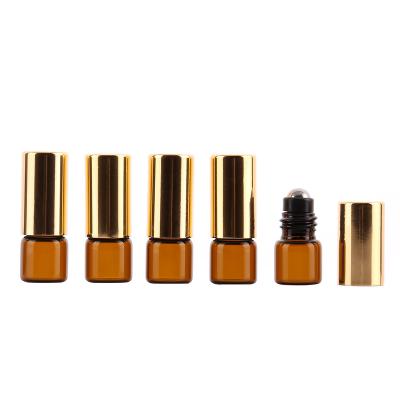 China Fashionable Factory Direct Supply 1ml Roll On Bottle Fashionable Perfume Style 1ml Perfume Roll On Bottles for sale