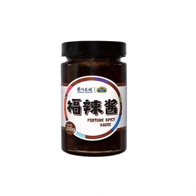 China Factory direct sale instant delicious spicy flavor jar glass sauce ML5 for sale