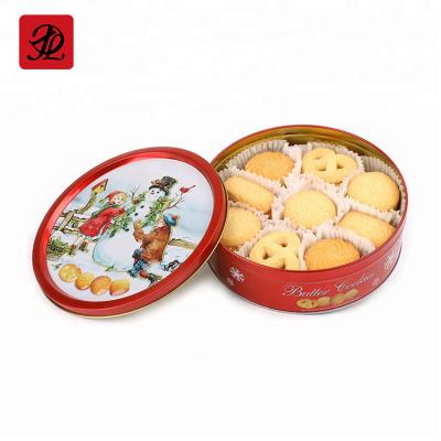 China Factory 250g Low Salt Butter Cookies Christmas Hot Selling Danish Cookies for sale