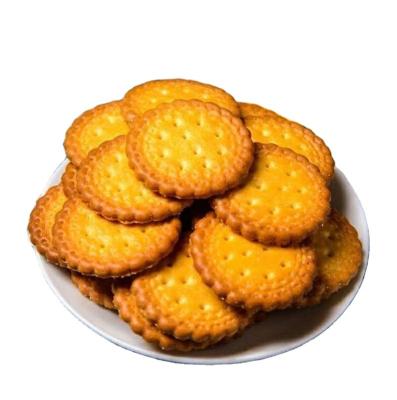 China Low-CARB Ningbo JILIDA Large Size Round Breakfast Cookie Crispy Salty Healthy Sweet Taster for sale