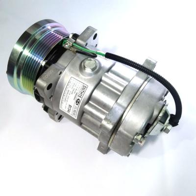 China Iron Sinotruk HOWO, shacman AUTO air conditioner system air conditioning pump AC compressor SN7H15 for sale