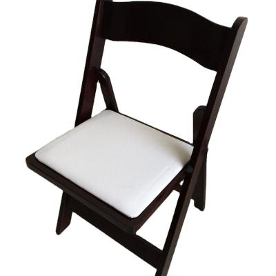 China Moderncreative foldable use solid wood folding chair to do multi-specification for sale