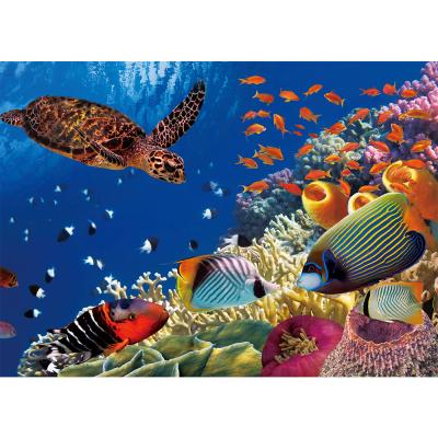 China DIY TOY Wholesale Underwater World 1000 Pieces Drop Shopping Gift Game DIY Puzzle for sale