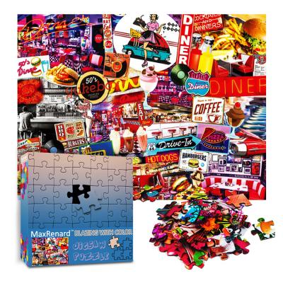 China DIY TOY 1000 Pieces Toy Pop Personalized Customized Puzzles For Adults for sale