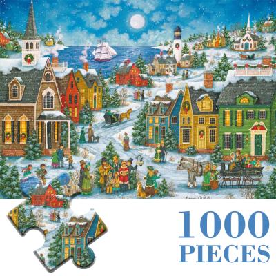 China DIY TOY Wholesale Manufacturers Custom 1000 Piece Jigsaw Puzzles Jump Funny For Adults for sale