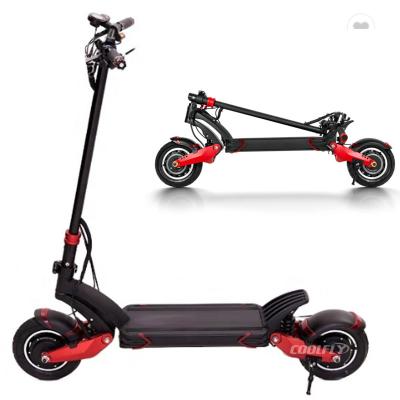 China COOLFLY ymy10 unisex electric scooter g scooter 11 inch 52V 60V powerful scooter with 2 motor for sale