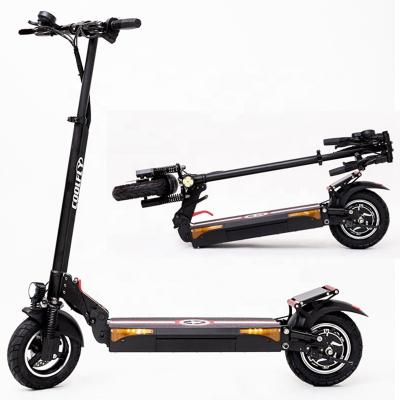 China European warehouse unisex 1000W 800W 48V folding electric scooter fastest motor fat tire e scooter powerful single range free shipping for sale