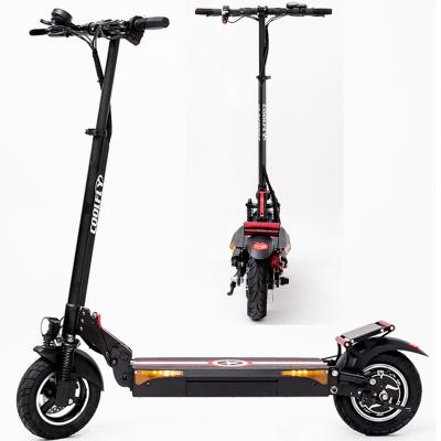 China 2021 New Arrival 800w 10inch 48v 15.6ah Unisex Custom Long Distance Two Wheel Electric Scooter With High Quality for sale