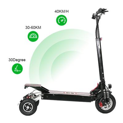 China Factory price unisex 3 wheel electric scooter 48v 1000w fat tire folding long range electric scooter for adult for sale