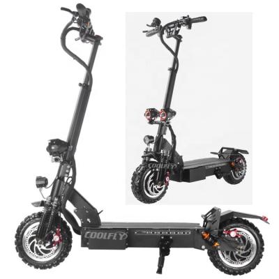 China Good wholesale price 11inch tire high power dc motor 60v 4000w unisex off-road brushless electric kick scooter with two whe for sale