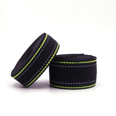 China Safety Reflective Webbing Tape Wholesale Customized Good Quality Factory Direct Sales PP Webbing Belt for sale