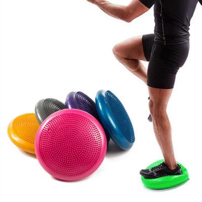 China Bodybuilding Fitness Inflated Balance Disc, Stability Shimmy Pad with Lower Back Pain Relief for sale