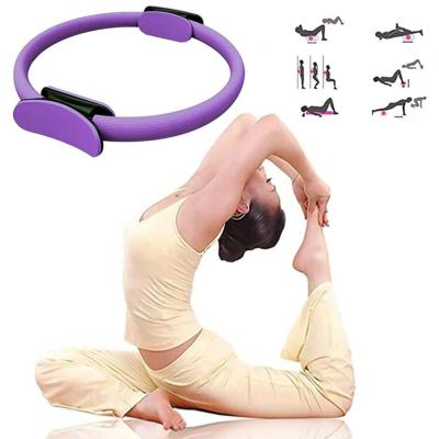 China Fiberglass Pilates Ring Fitness Circle , Weight Loss NBR+ABS+EVA+ Body Toning Magic Circle for sale