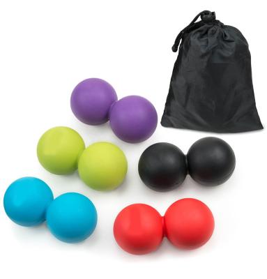 China Hot Selling Massage Lacrosse Balls Peanut Massage Ball for sale