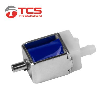 China Normal Open Two Position Micro Electric Air Solenoid Valve DC 4.5V for sale