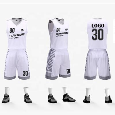 China Cheap Breathable Custom Reversible Basketball Tank Tops Youth Basketball Uniforms Design Wholesale for sale