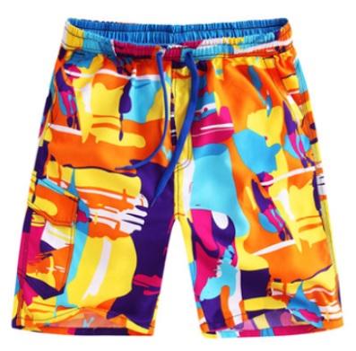 China Custom Made Fashion Cheap 100%Polyester Nylon Print Mens Beach Swimming Shorts QUICK DRY for sale