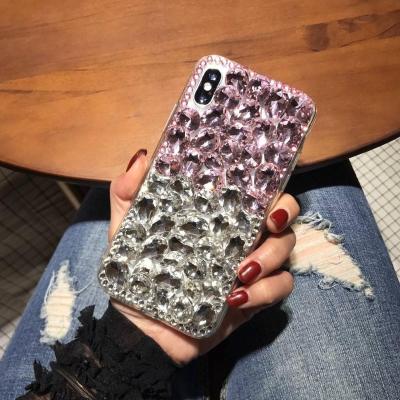 China Bling Diamond Phone Case For Samsung S5 S6 S7 edge S8 S9 S8 plus S9 S10 plus Luxury Case Diamond Cover For Galaxy Note 4 Red Rhinestone Bling Case 5 8 9 for sale