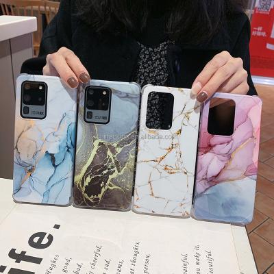 China Shockproof Marble Phone Case For Samsung S10 S20 S21 plus pro Fe S20 S20 lite A10 M10 A20 A30 A50 A30S A51 A71 4G note 10 ultra plus 20 for sale