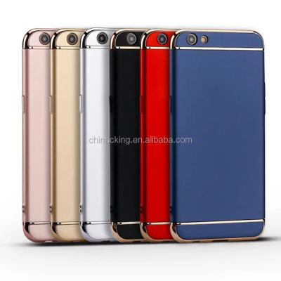 China 2017 Gift Hot Selling Electroplating 3 PC in 1 Combo Mobile Phone Back Cover for OPPO A37 for sale