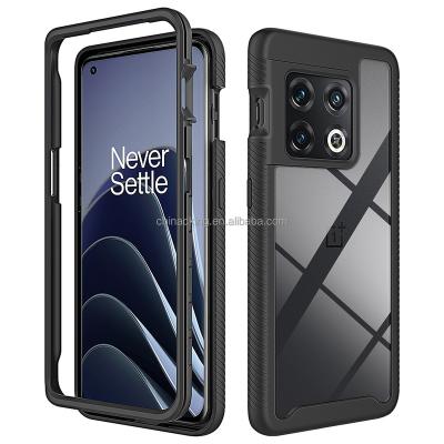 China Shockproof 2 in 1 Clear PC+TPU Shockproof Case For OnePlus Nord N10 N20 5G N100 N200 7 7T 8 9 10 pro 8T One Plus Phone Case for sale