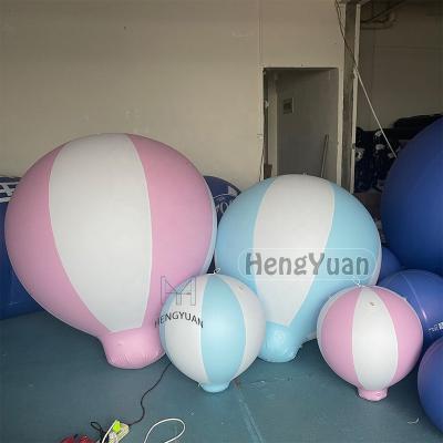 China Advertisement Hengyuan Factory Describes Large and Small Inflatable Air Balloon PVC Inflatable Hanging Balloon for Baby Shower Party Decoration for sale