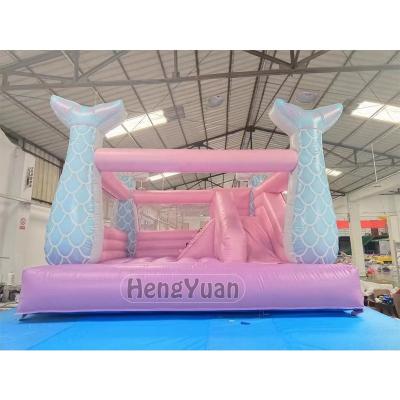 China PVC Hengyuan Inflatable BouncerJumping Castle Different Styles Ocean Theme Wedding Bouncer Castle for sale