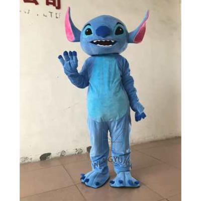 China Wholesale Blue Hengyuan Stitch Character Cartoon Mascot Costume Plush Adult Mascot Costume Party For Sale for sale