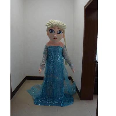 China High Quality Elsa Christmas Mascot Costume Party Hengyuan Character Cartoon Cosplay Costume For Sale for sale