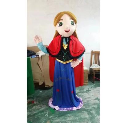 China Party Hengyuan Hot Selling Adult Size Elsa Princess Cartoon Mascot Costumes Olaf Mascot Costume For Sale for sale