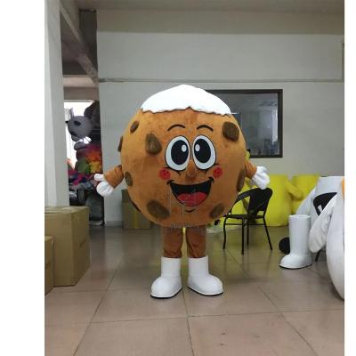 China Hengyue Party In The Running Food Cookie Cosplay Mascot Costume For Adults for sale