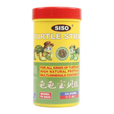 China Siso Sustainable Turtle Feed Pellets Pet Turtle Snapping Turtle To Feed Small Turtle Food for sale